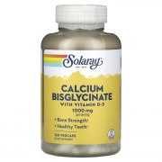 Заказать Solaray Calcium Bisglycinate + D3 1000 мг 120 капс
