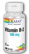 Заказать Solaray Vitamin B-2 100 мг 100 вег капc