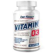 Заказать Be First Vitamin D3 2000 МЕ 60 капс N
