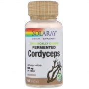 Заказать Solaray Organic Grown Fermented Cordyceps 500 мг 60 вегн капc