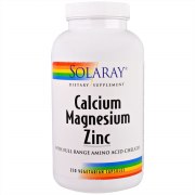 Заказать Solaray Calcium Magnesium Zinc 250 вег капс