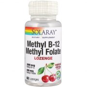 Заказать Solaray Methyl B-12 Methyl Folate 60 леденцов