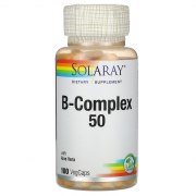 Заказать Solaray Vitamin B-Complex 50 мг 100 вег капc